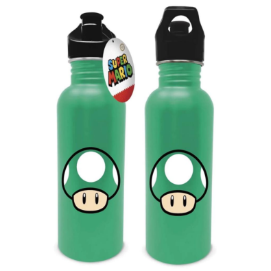 Super Mario Nintendo: Mushroom - Μεταλλικό Μπουκάλι (700ml)