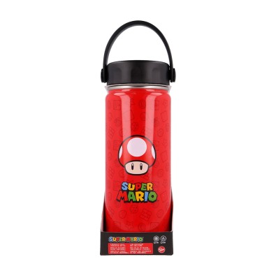 Super Mario - Μεταλλικό Μπουκάλι / Θερμός (530 ml) Super Mario - Μεταλλικό Μπουκάλι / Θερμός (530 ml)