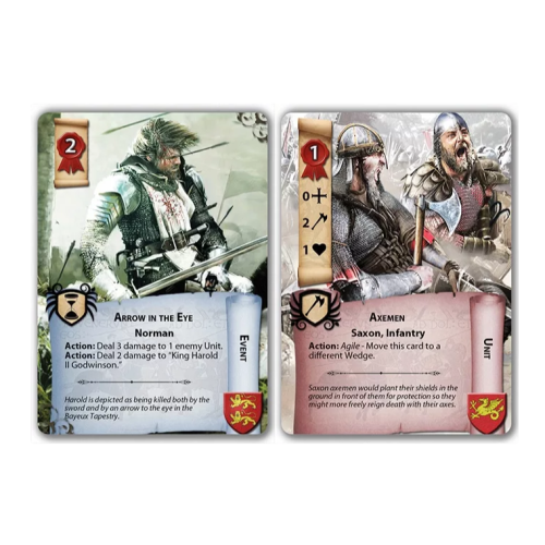1066, Tears to Many Mothers: The Battle of Hastings Card Game (3rd Edition)