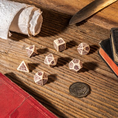The Witcher Dice Set Vesemir - The Old Wolf The Witcher Dice Set Vesemir - The Old Wolf