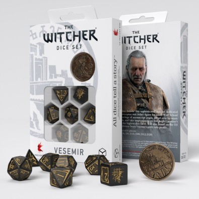 The Witcher Dice Set Vesemir - The Sword Master The Witcher Dice Set Vesemir - The Sword Master