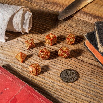 The Witcher Dice Set Vesemir - The Wise Witcher The Witcher Dice Set Vesemir - The Wise Witcher