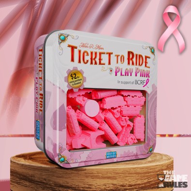 Ticket to Ride: Play Pink (Exp) Ticket to Ride: Play Pink (Exp)