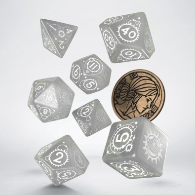 The Witcher Dice Set Ciri - The Lady of Space and Time