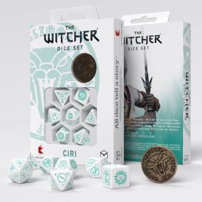 The Witcher Dice Set Ciri - The Law of Surprise The Witcher Dice Set Ciri - The Law of Surprise