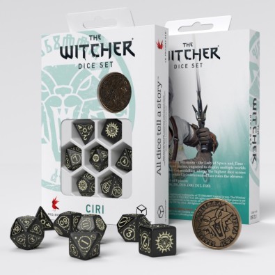 The Witcher Dice Set Ciri - The Zireael The Witcher Dice Set Ciri - The Zireael