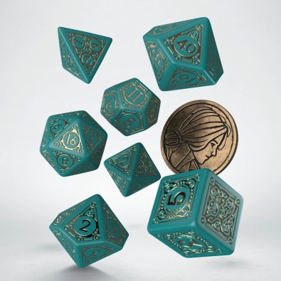 The Witcher Dice Set Triss - The Beautiful Healer The Witcher Dice Set Triss - The Beautiful Healer