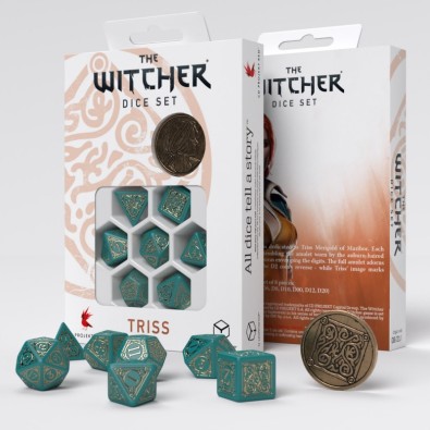 The Witcher Dice Set Triss - The Beautiful Healer The Witcher Dice Set Triss - The Beautiful Healer