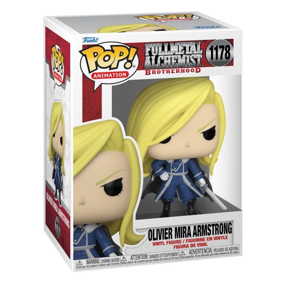 Funko POP! Fullmetal Alchemist: Brotherhood - Oliver Mira Armstrong (1178)