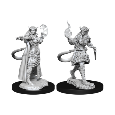 D&D Nolzur's Marvelous Miniatures: Tiefling Sorcerer Female D&D Nolzur's Marvelous Miniatures: Tiefling Sorcerer Female