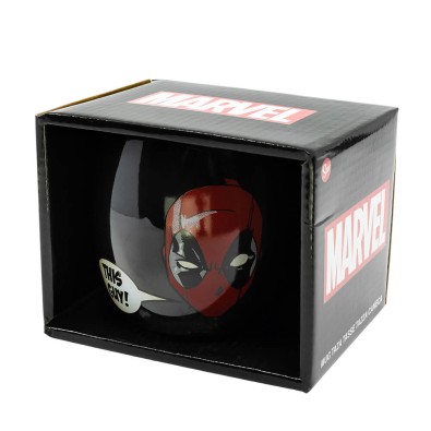 Deadpool Young Adult Ceramic Globe Mug 13 oz in Gift Box Deadpool Young Adult Ceramic Globe Mug 13 oz in Gift Box