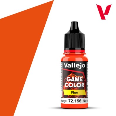 Vallejo Fluo - Fluorescent Orange (18 ml)