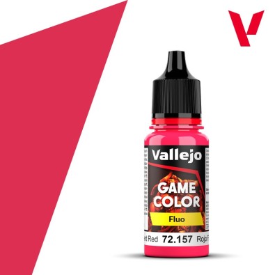 Vallejo Fluo - Fluorescent Red (18 ml)