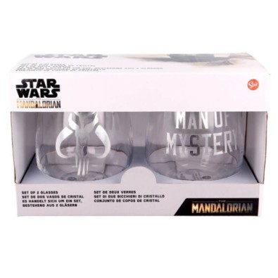 The Child Mandalorian 2 Pcs 510 ml Crystal Glass Set The Child Mandalorian 2 Pcs 510 ml Crystal Glass Set