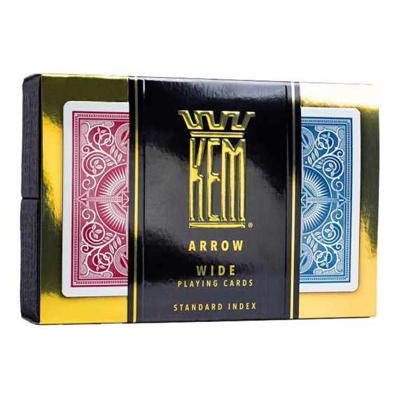 KEM Arrow Black & Gold Wide Standard Index