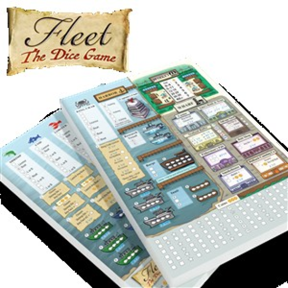 Fleet: The Dice Game (Second Edition) – Score Pads