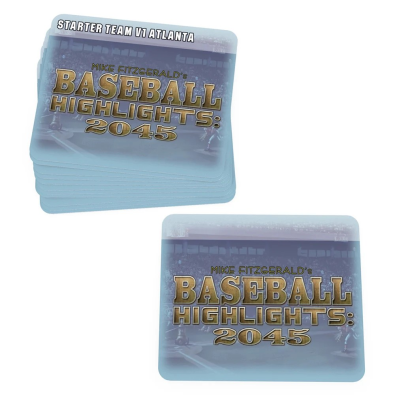 Baseball Highlights 2045: 12 Card Dividers (Discontinued Teams)