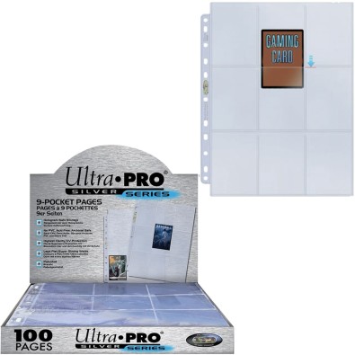 Ultra Pro 9-Pocket Page Silver