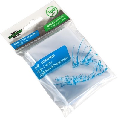 Blackfire Card Sleeves Standard 64x89 100pcs – Perfect Fit, Top-Loading, Inner Sleeves