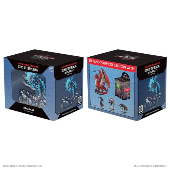 D&D Icons of the Realms Remorhaz Boxed Miniature