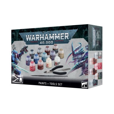 Warhammer 40.000: Paints + Tools Set