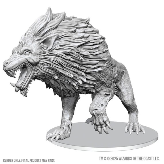D&D Nolzur's Mini: Dire Worg