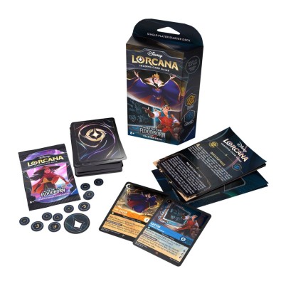 Disney Lorcana TCG: Rise of the Floodborn Starter Deck - (Amber/Sapphire)