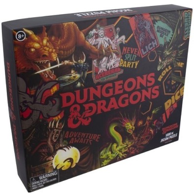 Dungeons and Dragons 1000pc Jigsaw