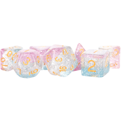 16mm Resin Polyhedral Dice Set Unity Dice