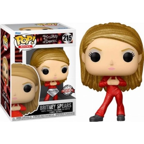 Funko POP! Rocks - Catsuit Britney Spears (Diamond Collection) (215) (Exclusive)