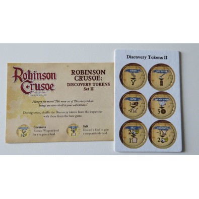 Robinson Crusoe: Adventures on the Cursed Island – Discovery Tokens Set II