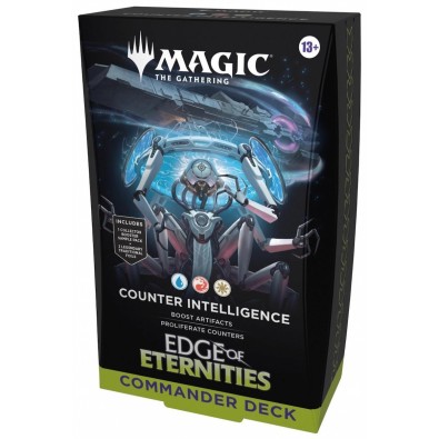 Magic The Gathering: Commander Deck Edge Of Eternities - Counter Intelligence (Blue-Red-White)