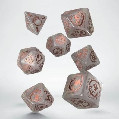 Dragons Dice Set Quartz