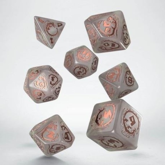 Dragons Dice Set Quartz