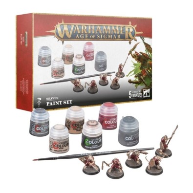 Warhammer Age of Sigmar: Paints and Tools Set Warhammer Age of Sigmar: Paints and Tools Set