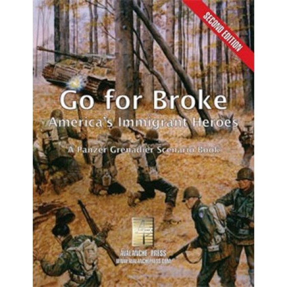 Go For Broke: America's Immigrant Heroes – A Panzer Grenadier Scenario Book