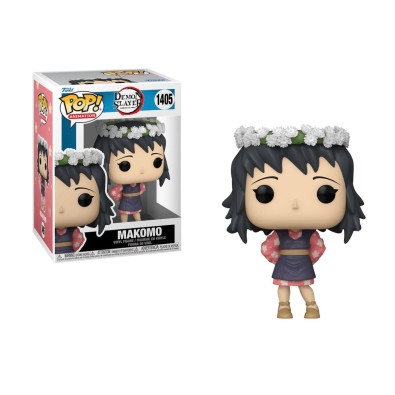 Demon Slayer: Kimetsu no Yaiba POP! Animation Figure Makomo (Flower Headdress) 9 cm