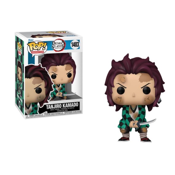 Demon Slayer: Kimetsu no Yaiba POP! Animation Figure Tanjiro (Training) 9 cm