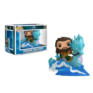 Funko POP! Rides: Aquaman and the Lost Kingdom - Aquaman and Storm (295) Funko POP! Rides: Aquaman and the Lost Kingdom - Aquaman and Storm (295)