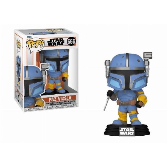Star Wars: The Mandalorian POP! Vinyl Figure Paz Vizsla 9 cm