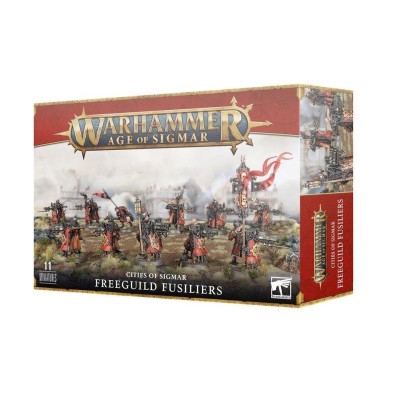 Warhammer Age of Sigmar - Cities of Sigmar: Freeguild Fusiliers Warhammer Age of Sigmar - Cities of Sigmar: Freeguild Fusiliers
