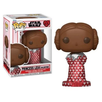 Star Wars Valentines POP! Vinyl Figure Leia (Val Choc) 9 cm Star Wars Valentines POP! Vinyl Figure Leia (Val Choc) 9 cm