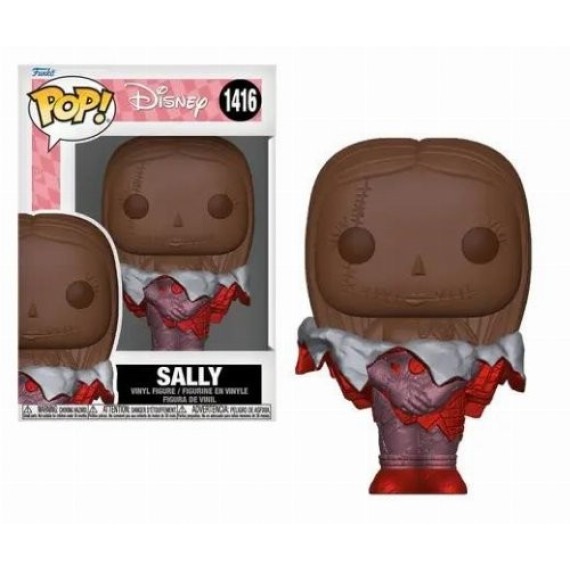Nightmare before Christmas Valentines POP! Disney Vinyl Figure Sally (Val Choc) 9 cm