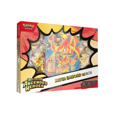 Pokemon TCG Mega Evolution: Ascended Heroes - Mega Emboar ex Box