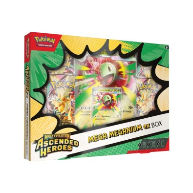 Pokemon TCG Mega Evolution: Ascended Heroes - Mega Meganium ex Box