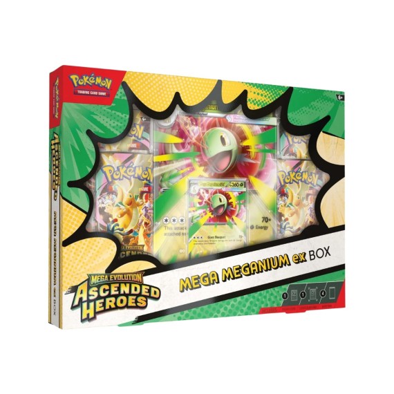 Pokemon TCG Mega Evolution: Ascended Heroes - Mega Meganium ex Box