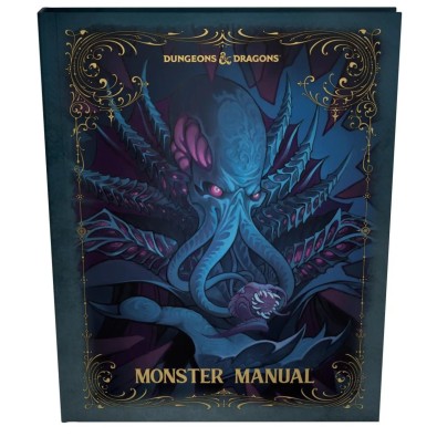 Dungeons & Dragons - Monster Manual  2024 Alternate Art Cover Dungeons & Dragons - Monster Manual  2024 Alternate Art Cover