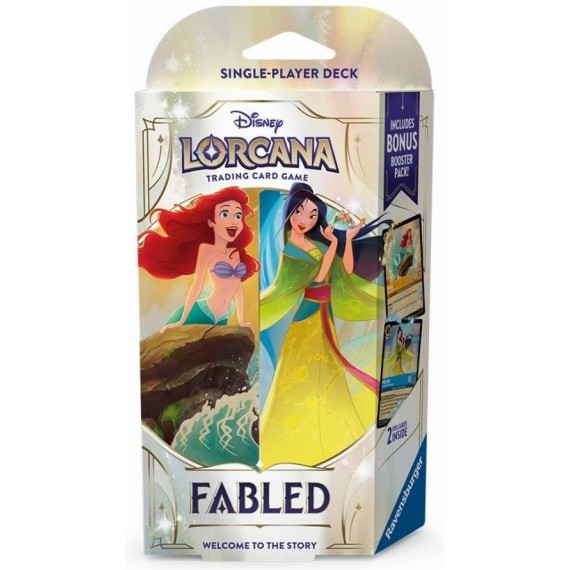 Disney Lorcana TCG - Fabled: Starter Deck (Ariel/Mulan)