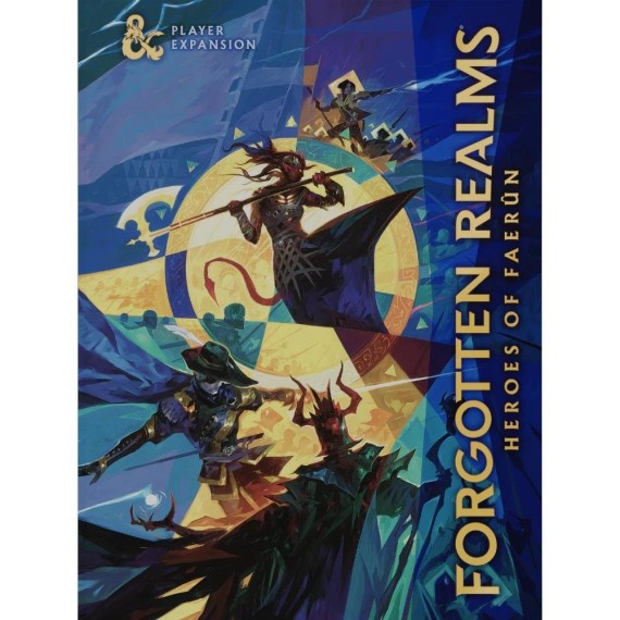 DD5 Forgotten Realms - Heroes of Faerun (Player's Guide Alt Cover)