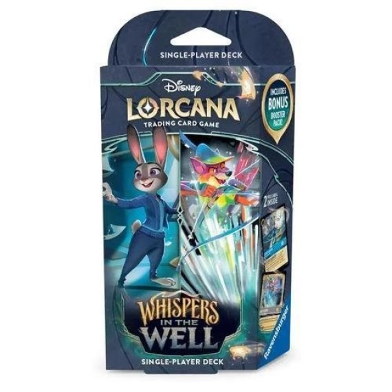 Disney Lorcana TCG - Whispers in the Well: Starter Deck (Judy Hopps/Robin Hood)
